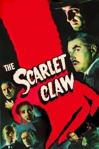 The Scarlet Claw poster